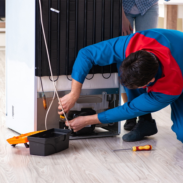 is it cost-effective to repair a refrigerator or replace it entirely in Wilton